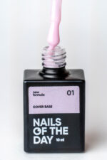 Nailsoftheday Cover base NEW Formula 01 (Βαση με χρωμα - γαλακτερό ΡΟΖ) 10ml - Image 2