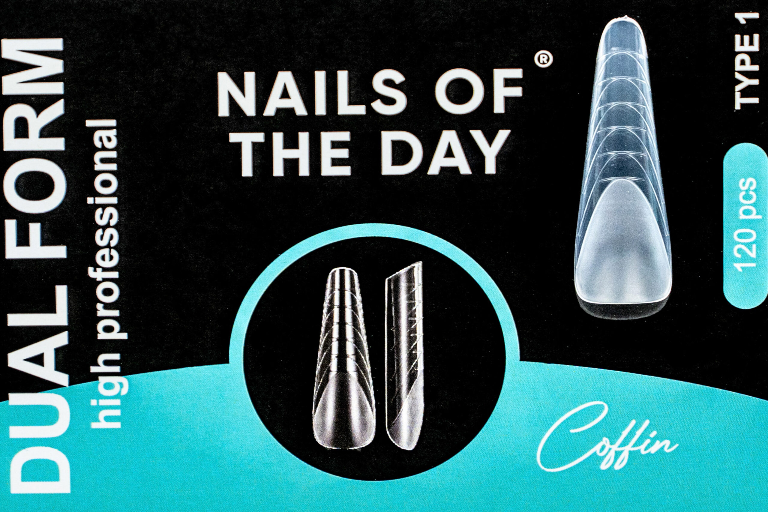 DFC0090 ΚΟΥΤΙΑ NAILSOFTHEDAY Dual Form Coffin (Type 1) - Image 1