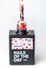 NAILSOFTHEDAY Kupidon top 01 (ΣΕΙΡΑ ΤΟΠ - ΚΟΚΚΙΝΕΣ-ΡΟΖ) 10ml - Image 3