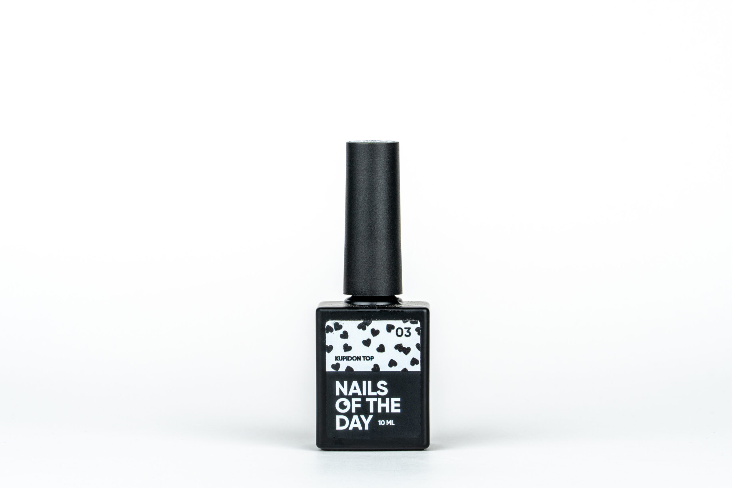 KTOP0072 NAILSOFTHEDAY Kupidon top 03 (ΣΕΙΡΑ ΤΟΠ - ΜΑΥΡΕΣ) 10ml - Image 1