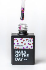 NAILSOFTHEDAY Kupidon top 05 (ΣΕΙΡΑ ΤΟΠ - ΚΟΚΚΙΝΟ-ΜΩΒ) 10ml - Image 2