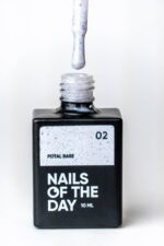 NAILSOFTHEDAY ΒΑΣΗ ΜΕ ΧΡΩΜΑ Potal base 02 - ΓΑΛΑΚΤΕΡΟ ΛΕΥΚΟ 10 ml - Image 2